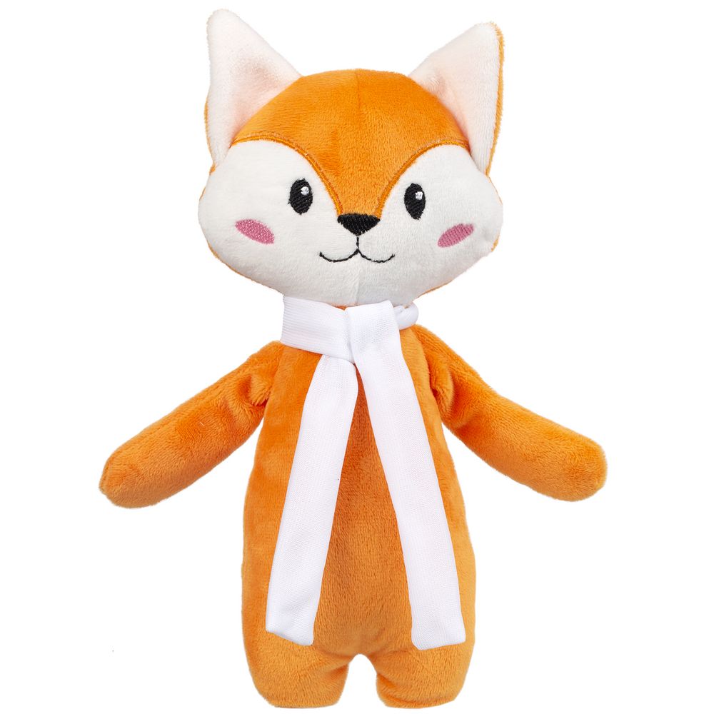 картинка Мягкая игрушка Beastie Toys, лисенок с белым шарфом от магазина Одежда+