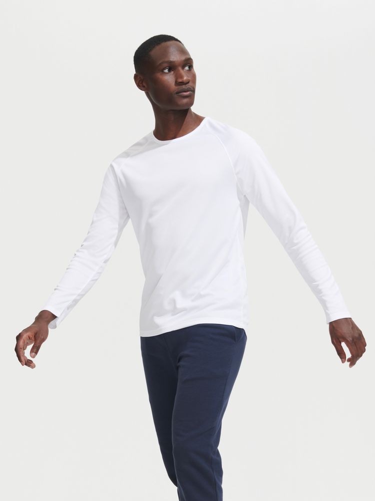 картинка Футболка с длинным рукавом Sporty LSL Men, красная от магазина Одежда+