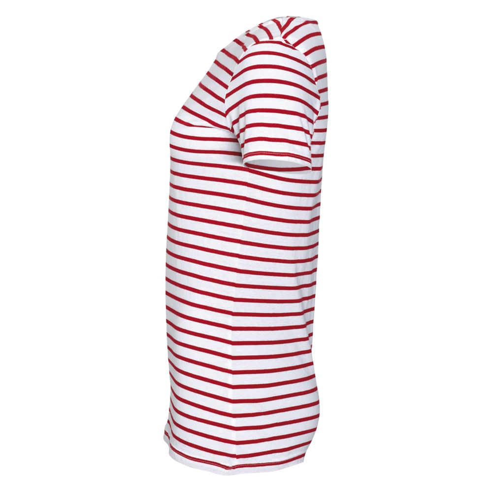 картинка Футболка Miles Women белая с красным от магазина Одежда+