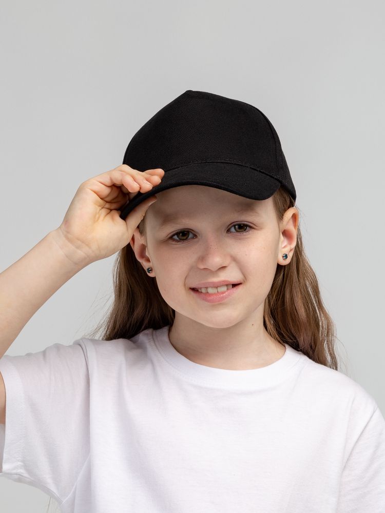 картинка Бейсболка детская Standard Kids, черная от магазина Одежда+