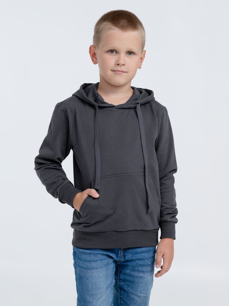 картинка Худи детское Kirenga Kids 2.0, темно-серое (графит) от магазина Одежда+