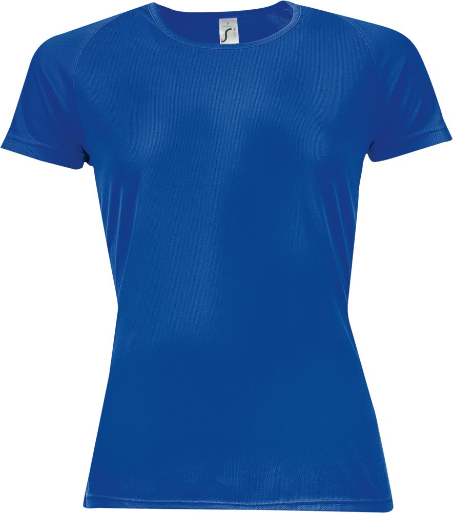 картинка Футболка женская Sporty Women 140, ярко-синяя от магазина Одежда+