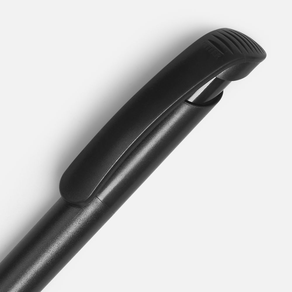 картинка Ручка шариковая Clear Solid, черная от магазина Одежда+