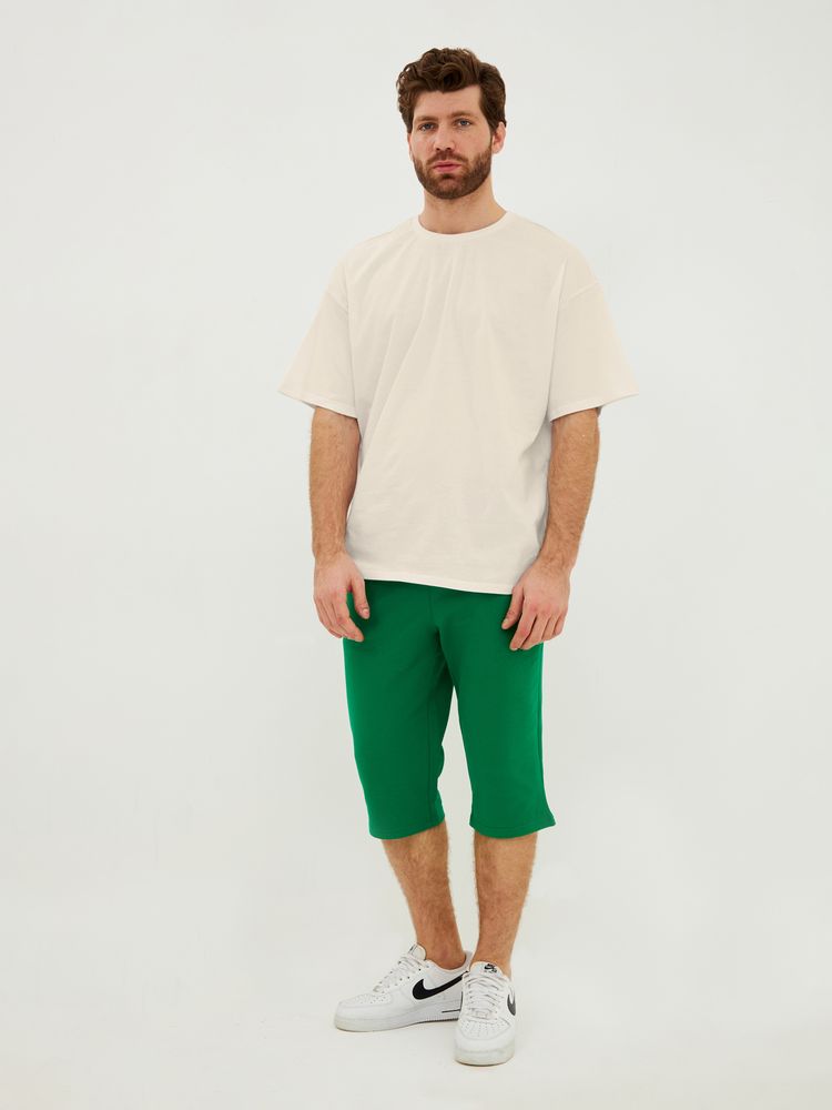 картинка Футболка Oversize Premium, молочно-белая от магазина Одежда+